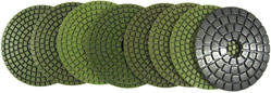 4 inch wet use flexible polishing pad